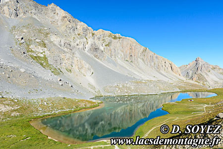 Lac de l'Orrenaye (2411m)
(Larche, Frontire Alpes de Haute Provence)
Clich Dominique SOYEZ
Copyright Reproduction interdite sans autorisation