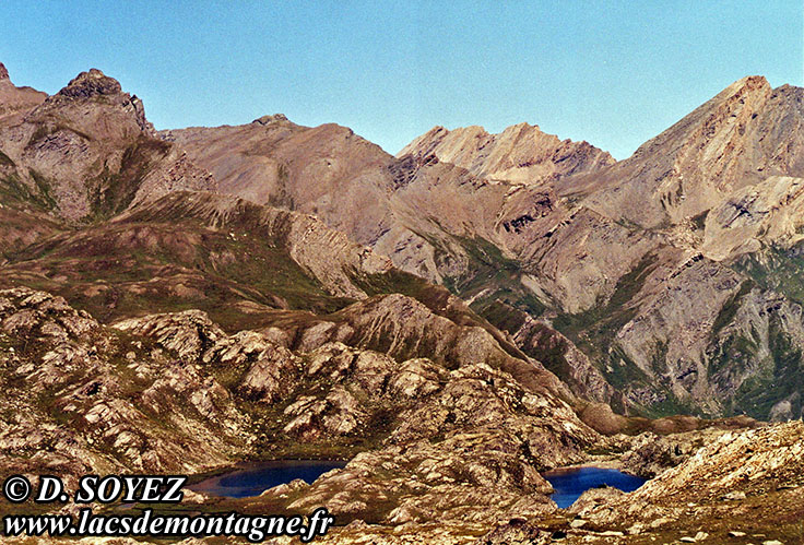 Photo n20050713
Lacs du col de Longet (2655m) (Haute Ubaye, Alpes de Haute Provence)
Clich Dominique SOYEZ
Copyright Reproduction interdite sans autorisation
