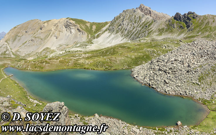Photo n202107026
Grand lac de l'Oule (2423m) (Brianonnais, Hautes-Alpes)
Clich Dominique SOYEZ
Copyright Reproduction interdite sans autorisation