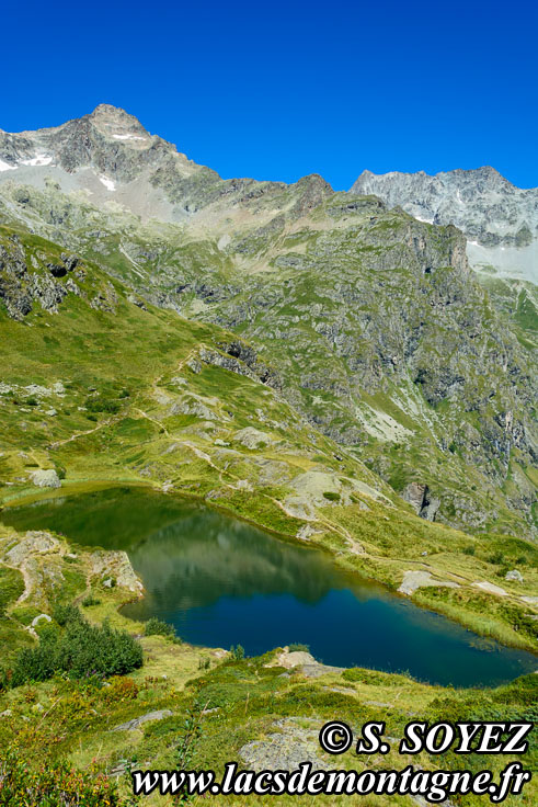 Photo n201608009
Lac du Lauzon (2008m) (Valgaudemar, crins, Hautes-Alpes)
Clich Serge SOYEZ
Copyright Reproduction interdite sans autorisation