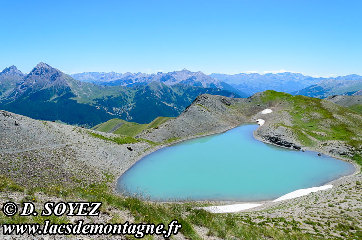 Photo n201307075
Lac de l'toile (2755m) (Guillestrois, Mortice, Queyras, Hautes-Alpes)
Clich Dominique SOYEZ
Copyright Reproduction interdite sans autorisation