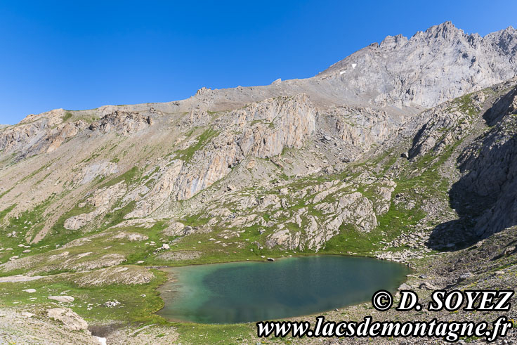 Photo n202207107
Lac Rond (2723m) (Chambeyron, Haute Ubaye, Alpes de Haute Provence)
Clich Dominique SOYEZ
Copyright Reproduction interdite sans autorisation