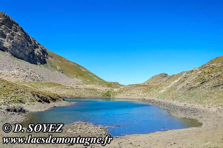 Photo n201207112
Lac des Hommes (sud) (2621m) (Alpes de Haute Provence)
Clich Dominique SOYEZ
Copyright Reproduction interdite sans autorisation