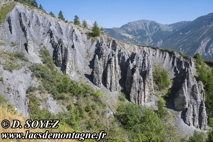 Photo n°202607002
Cliché Dominique SOYEZ
Copyright Reproduction interdite sans autorisation Photo n°202607002
Les demoiselles décoiffées du ravin des Muratières
Saint-Paul-sur-Ubaye
Alpes-de-Haute-Provence
Cliché Dominique SOYEZ
Copyright Reproduction interdite sans autorisation