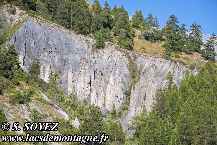 Photo n°202607004
Cliché Serge SOYEZ
Copyright Reproduction interdite sans autorisation Photo n°202607004
Les demoiselles décoiffées du ravin des Muratières
Saint-Paul-sur-Ubaye
Alpes-de-Haute-Provence
Cliché Serge SOYEZ
Copyright Reproduction interdite sans autorisation