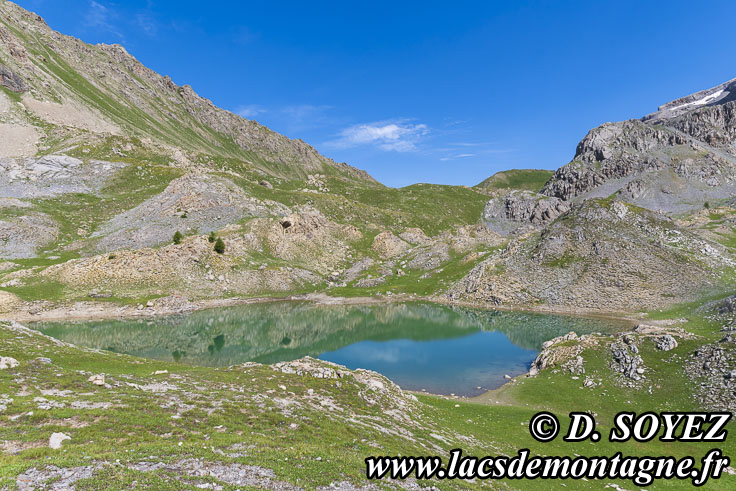 Photo n202407051
Lac du Vallonnet Infrieur (2432m)  (Haute Ubaye) (Alpes de Haute Provence)
Clich Dominique SOYEZ
Copyright Reproduction interdite sans autorisation