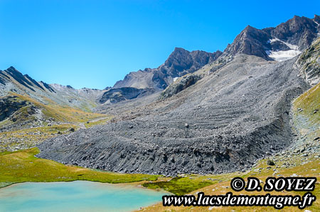 Les glaciers rocheux de Marinet
(Haute Ubaye, Alpes de Haute Provence)
Cliché Dominique SOYEZ
Copyright Reproduction interdite sans autorisation