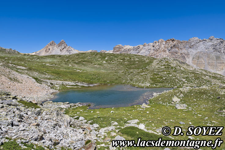 Photo n202507046
Lac du Chtelard du Vallon (Nvache) (2454m) (Brianonnais, Hautes-Alpes)
Clich Dominique SOYEZ
Copyright Reproduction interdite sans autorisation