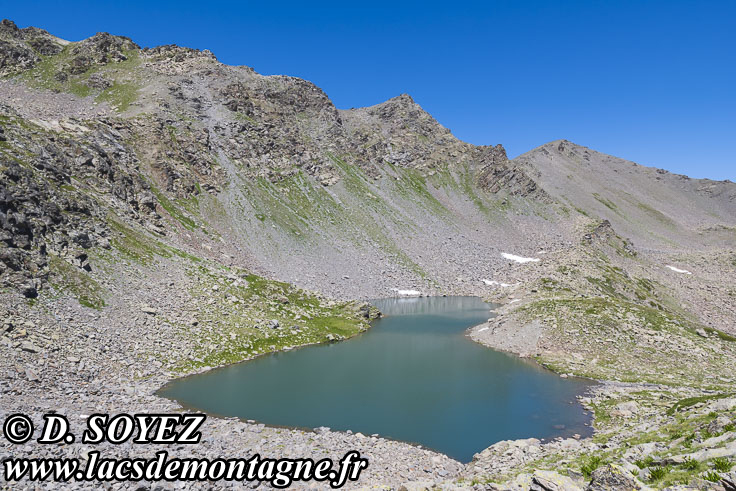 Photo n202507041
Lac Long du Vallon (Nvache) (2643m) (Brianonnais, Hautes-Alpes)
Clich Dominique SOYEZ
Copyright Reproduction interdite sans autorisation