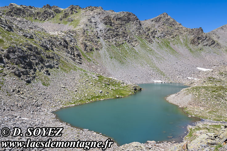 Photo n202507044
Lac Long du Vallon (Nvache) (2643m) (Brianonnais, Hautes-Alpes)
Clich Dominique SOYEZ
Copyright Reproduction interdite sans autorisation