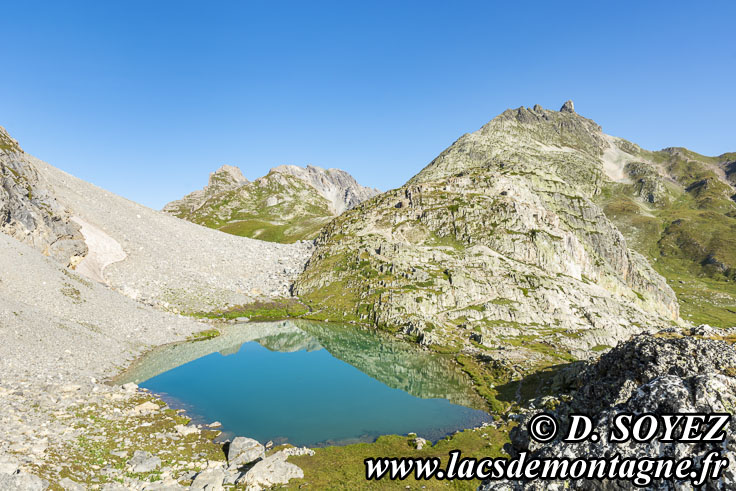Photo n202107088
Lac de la Clare (2433m) (Brianonnais, Hautes-Alpes)
Clich Dominique SOYEZ
Copyright Reproduction interdite sans autorisation
