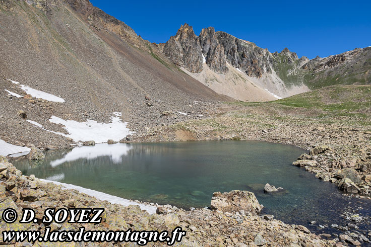 Photo n202507020
Les lacs de la Casse Blanche (2652m et 2681m) (Brianonnais, Hautes-Alpes)
Clich Dominique SOYEZ
Copyright Reproduction interdite sans autorisation