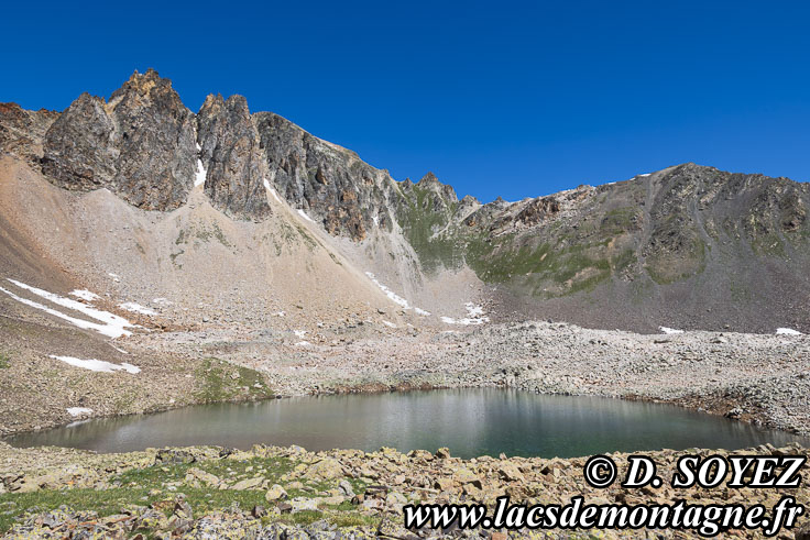 Photo n202507021
Les lacs de la Casse Blanche (2652m et 2681m) (Brianonnais, Hautes-Alpes)
Clich Dominique SOYEZ
Copyright Reproduction interdite sans autorisation
