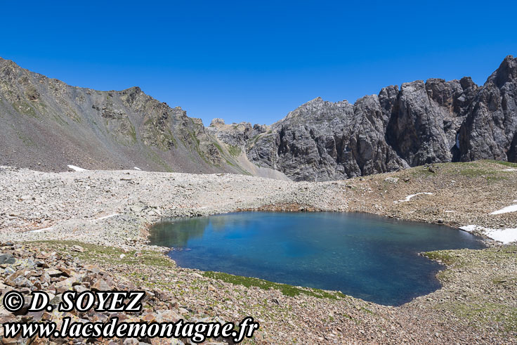 Photo n202507025
Les lacs de la Casse Blanche (2652m et 2681m) (Brianonnais, Hautes-Alpes)
Clich Dominique SOYEZ
Copyright Reproduction interdite sans autorisation