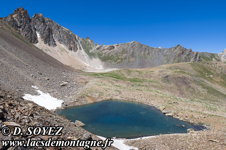 Photo n202507026
Les lacs de la Casse Blanche (2652m et 2681m) (Brianonnais, Hautes-Alpes)
Clich Dominique SOYEZ
Copyright Reproduction interdite sans autorisation