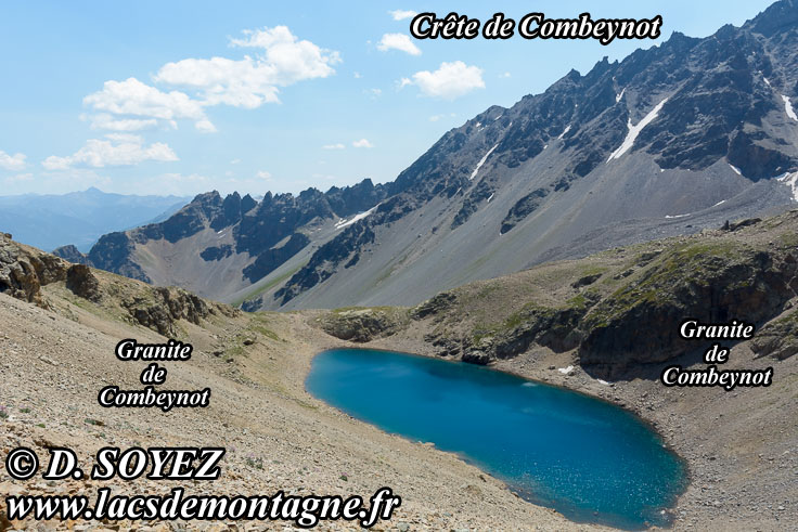 Photo n202007067
Lac de Combeynot (2555m) (crins, Hautes-Alpes)
Clich Dominique SOYEZ
Copyright Reproduction interdite sans autorisation