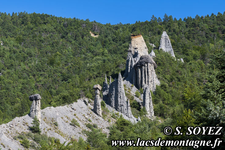 Photo n202407092
Les Demoiselles de Pontis (Embrunais, Hautes-Alpes)
Clich Serge SOYEZ
Copyright Reproduction interdite sans autorisation