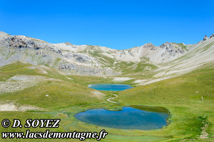 Photo n201507105
Lac Escur (2323m) et Petit lac Escur (2319m) (Guillestrois, Queyras, Hautes-Alpes)
Clich Dominique SOYEZ
Copyright Reproduction interdite sans autorisation
