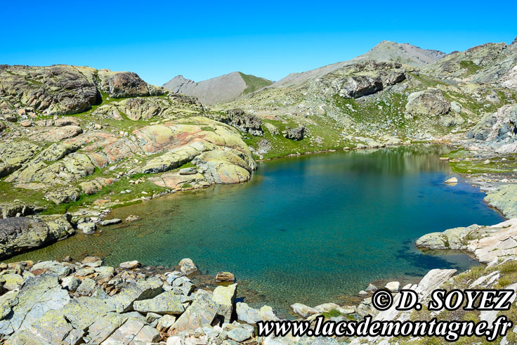 Photo n201607116
Lac Blanchet suprieur (2810m): un lac au fond de l'ocan  3000m d'altitude! (Queyras, Hautes-Alpes)
Clich Dominique SOYEZ
Copyright Reproduction interdite sans autorisation