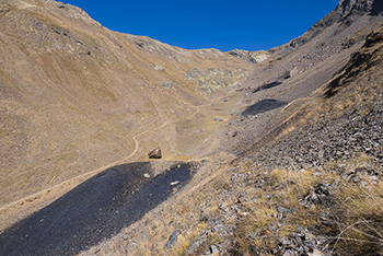 Les mines danthracite de lHerpie
(Alpe-d'Huez, Les Grandes Rousses, Isre)